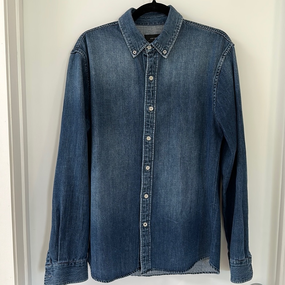 Joe’s denim shirt